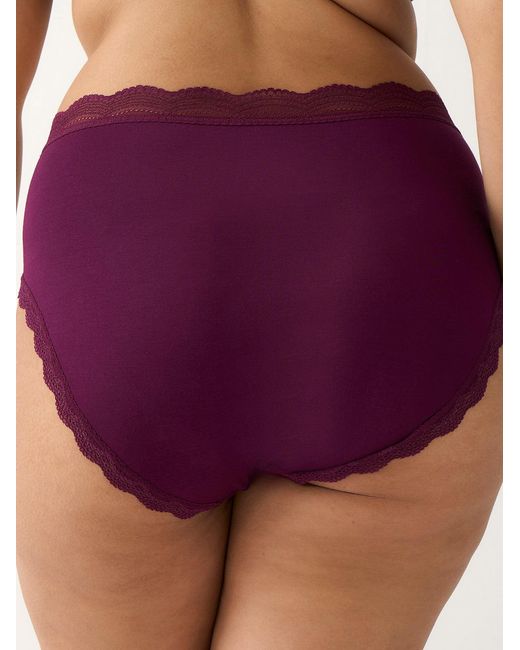 Stripe & Stare Purple High Rise Knicker