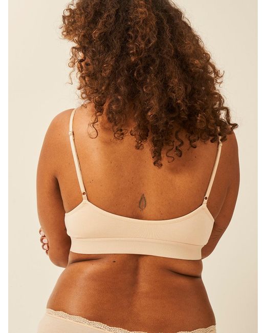 Stripe & Stare Brown T-Shirt Bra