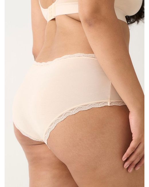 Stripe & Stare Natural Shortie Knicker