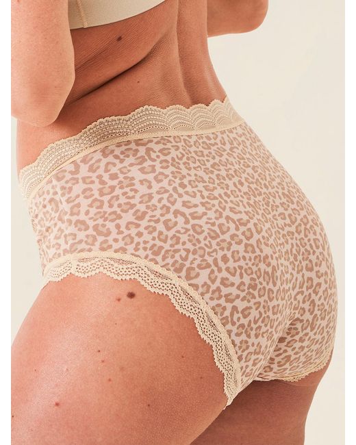 Stripe & Stare White High Rise Knicker