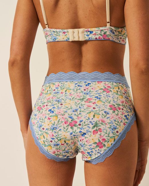 Stripe & Stare Multicolor High Rise Knicker Four Pack