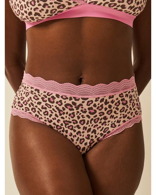 Stripe & Stare Brown High Rise Knicker