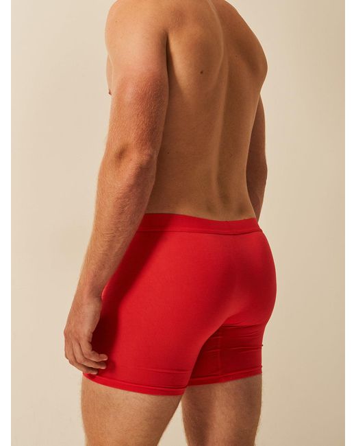 Stripe & Stare Red Boxer for men