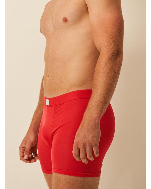 Stripe & Stare Red Boxer for men