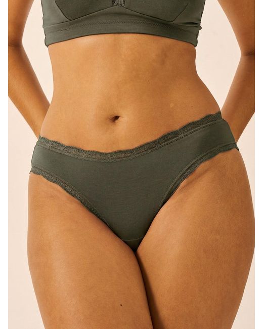 Stripe & Stare Green The Original Knicker