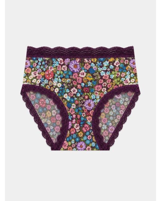 Stripe & Stare Red High Rise Knicker