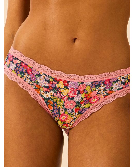 Stripe & Stare Pink The Original Knicker Four Pack