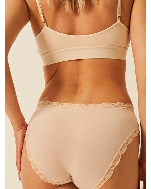 Stripe & Stare Brown T-Shirt Bra
