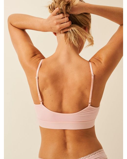 Stripe & Stare Brown T-Shirt Bra