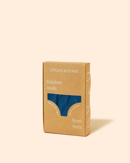 Stripe & Stare Midnight Neon Green Lace Knicker