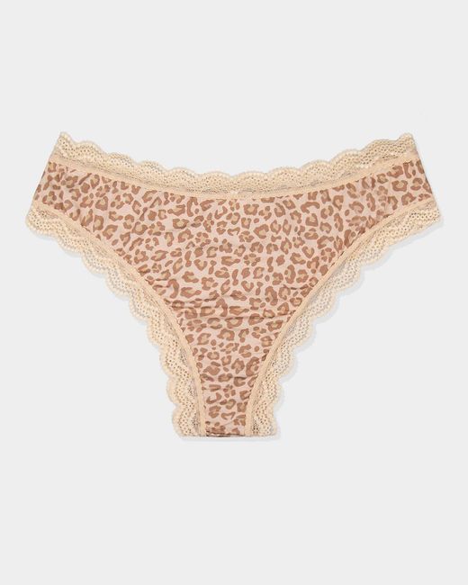 Stripe & Stare White Neutral Leopard Sand Brazilian