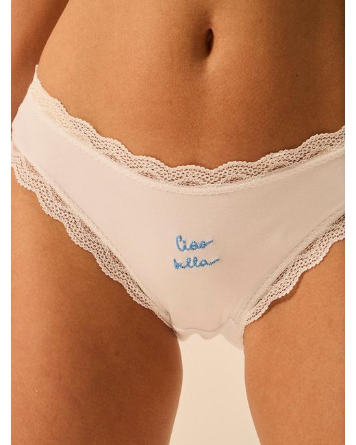 Stripe & Stare Blue The Original Knicker Four Pack