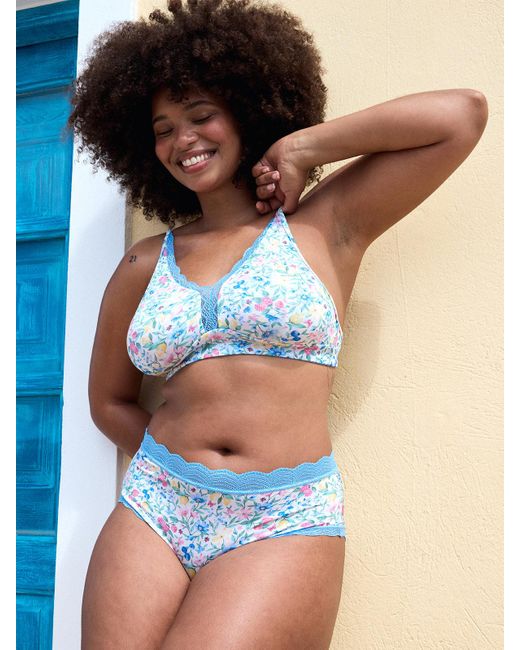Stripe & Stare Multicolor High Rise Knicker Four Pack