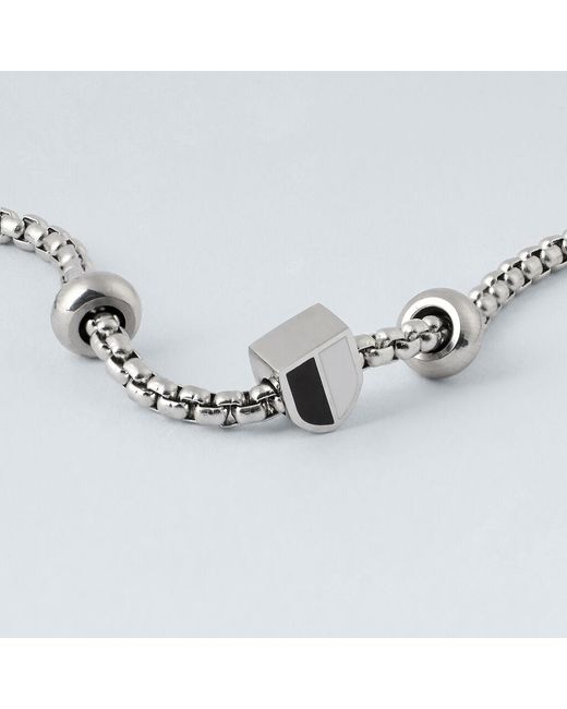 Charm Essential Code Acciaio di Stroili in White da Uomo