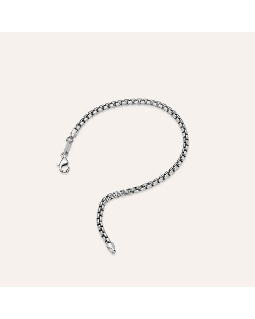 Bracciale Catena Gentleman Argento Rodiato di Stroili in Metallic da Uomo