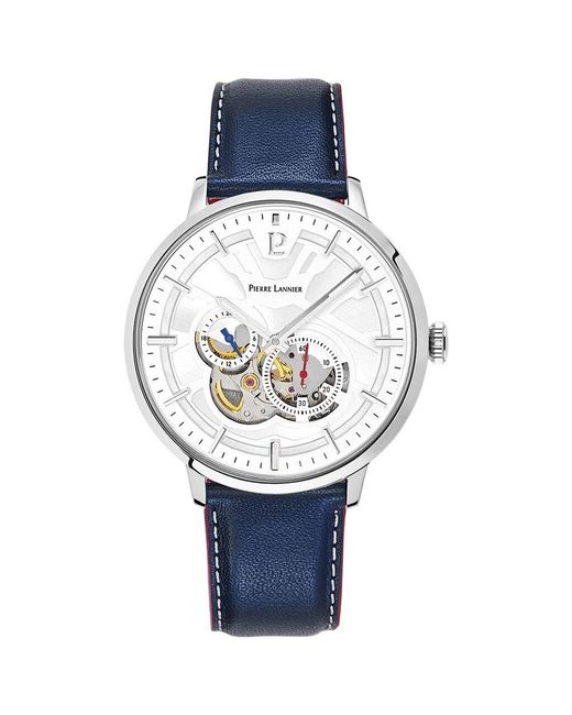 Orologio Automatico Trio 334b126 di Pierre Lannier in Blue da Uomo