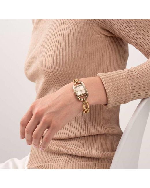 Orologio Al Quarzo Chain Square Logo Ww00026008l2 di Furla in Metallic