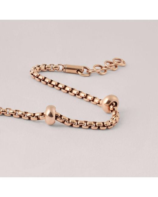 Bracciale Essential Code Acciaio Rosa di Stroili in Metallic