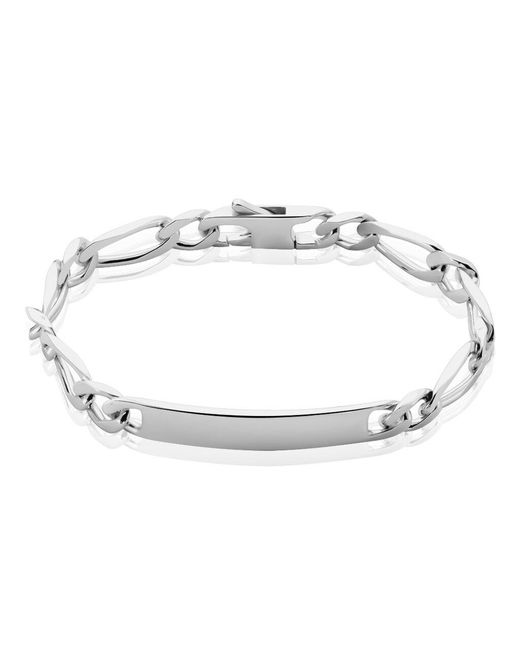 Bracciale Catena Gentleman Argento Rodiato di Stroili in Metallic da Uomo