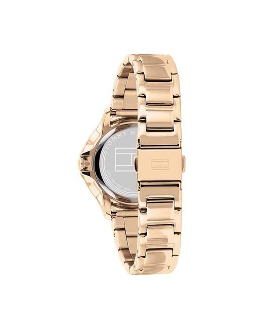 Orologio Delphine quadrante rose gold 1782354 di Tommy Hilfiger in Metallic