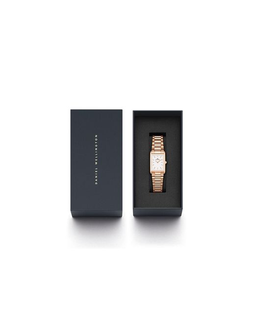 Orologio Al Quarzo The Bound Dw00100699 di Daniel Wellington in Metallic