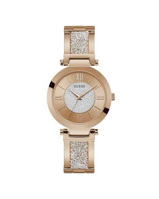Orologio Al Quarzo Aurora W1288l3 di Guess in Metallic