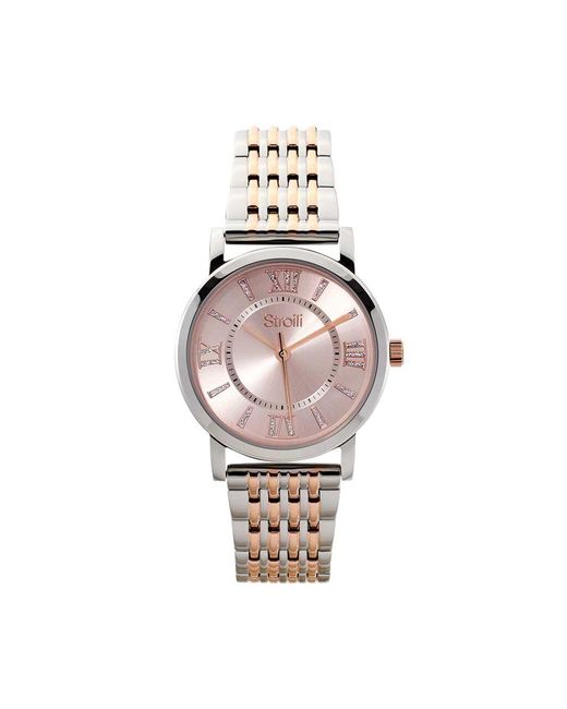 Orologio Watches Acciaio Brera Quadrante Oro Rosa di Stroili in Pink