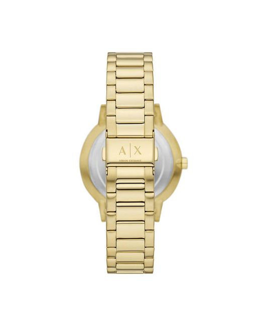 Set Orologio Al Quarzo Ax7144set di ARMANI EXCHANGE in Metallic da Uomo