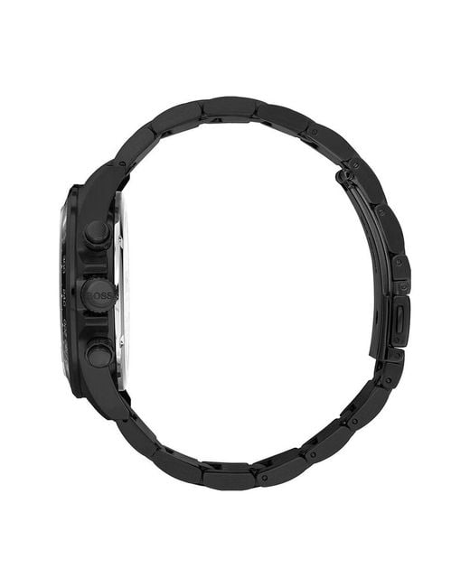 Orologio Cronografo Boss Hero quadrante nero 1513754 di Stroili in Black da Uomo