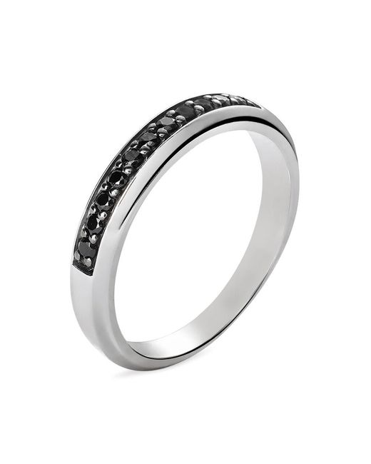 Anello Semi-eternity Gentleman Argento Rodiato Cubic Zirconia di Stroili in Metallic da Uomo