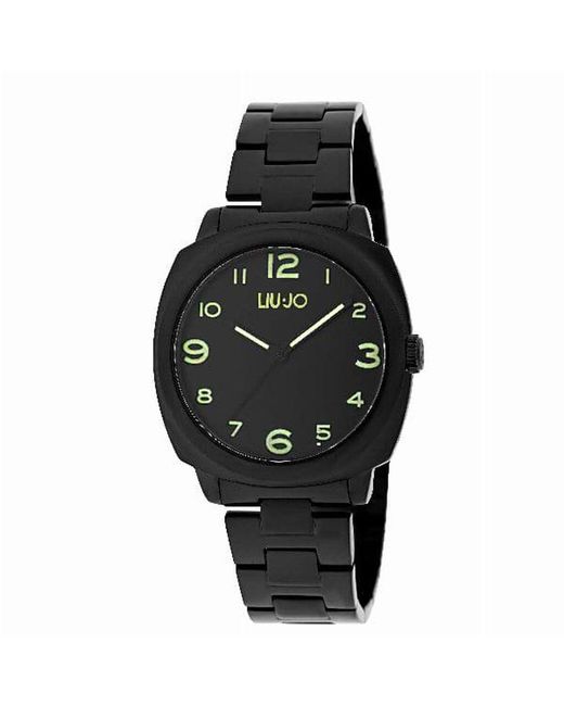 Orologio Porthole quadrante nero TLJ1479-RE20 di Liu Jo in Black da Uomo