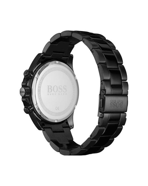 Orologio Cronografo Boss Hero quadrante nero 1513754 di Stroili in Black da Uomo