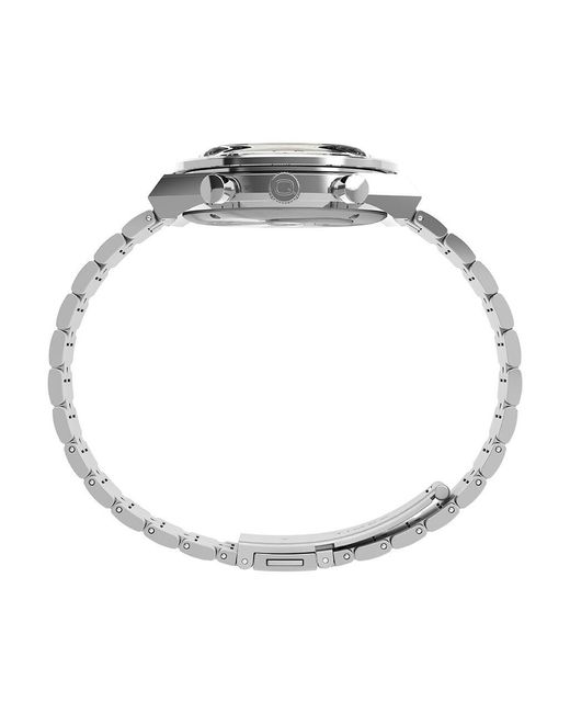 Orologio Al Quarzo Q Chronograph Tw2v42600 di Timex in Metallic da Uomo