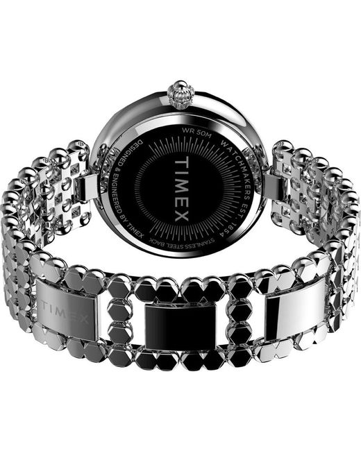 Orologio ewelry quadrante Silver TW2V02600 di Timex in Metallic