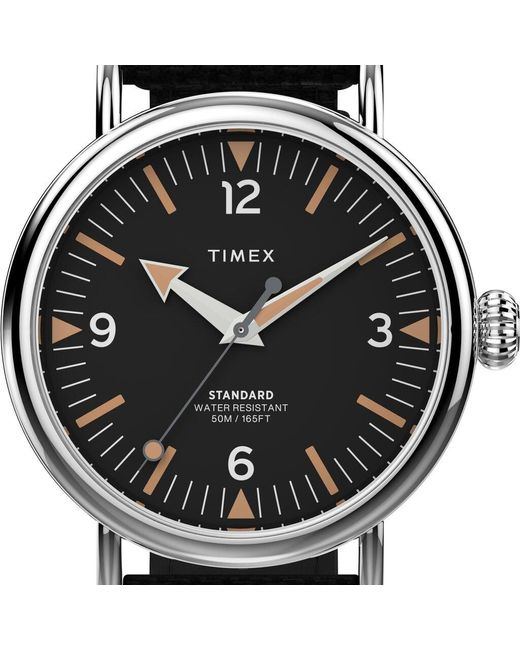 Orologio Al Quarzo Standard Tw2v44000 di Timex in Metallic da Uomo