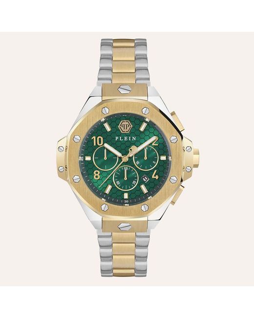 Orologio Al Quarzo Chrono Royal Pwpra0324 di Philipp Plein in Metallic da Uomo