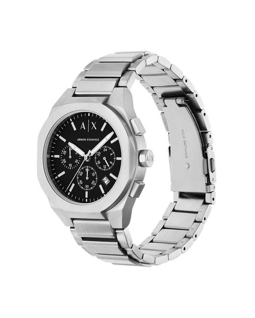 Orologio Al Quarzo Ax4186 di ARMANI EXCHANGE in Metallic da Uomo