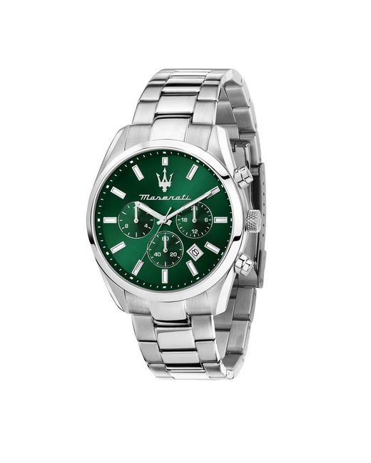 Orologio Al Quarzo Attrazione R8853151011 di Maserati in Green da Uomo