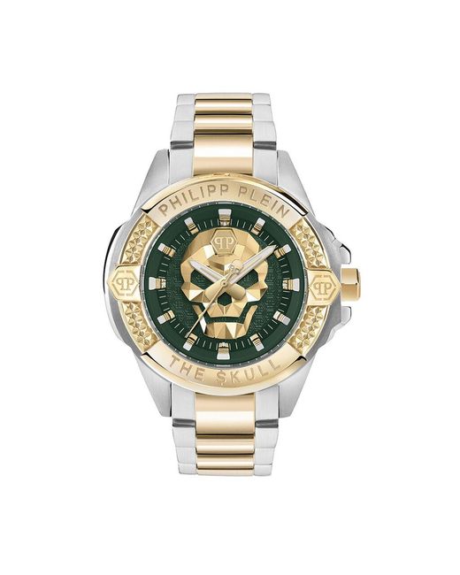 Orologio Al Quarzo The $kull Pwaaa2825 di Philipp Plein in Metallic da Uomo
