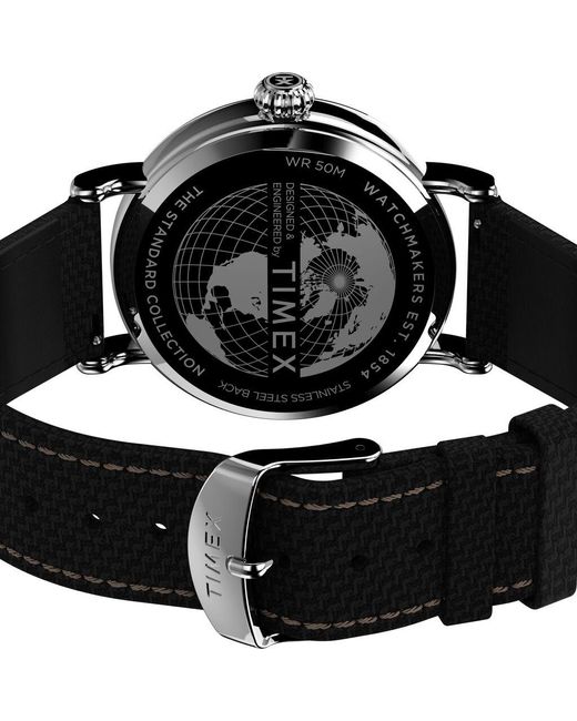 Orologio Al Quarzo Standard Tw2v44000 di Timex in Metallic da Uomo