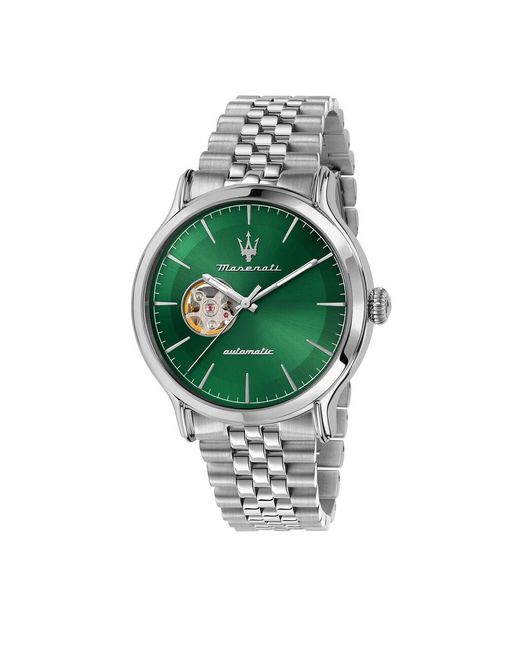 Orologio Automatico Epoca R8823118010 di Maserati in Green da Uomo