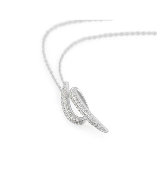 Collana Claire Oro Bianco Cubic Zirconia di Stroili in Metallic