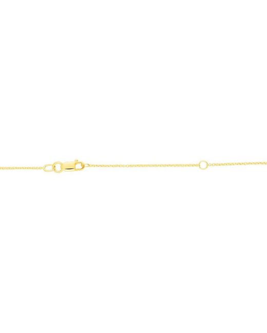 Collana in oro giallo con diamanti 0.151 ct di Stroili in Metallic