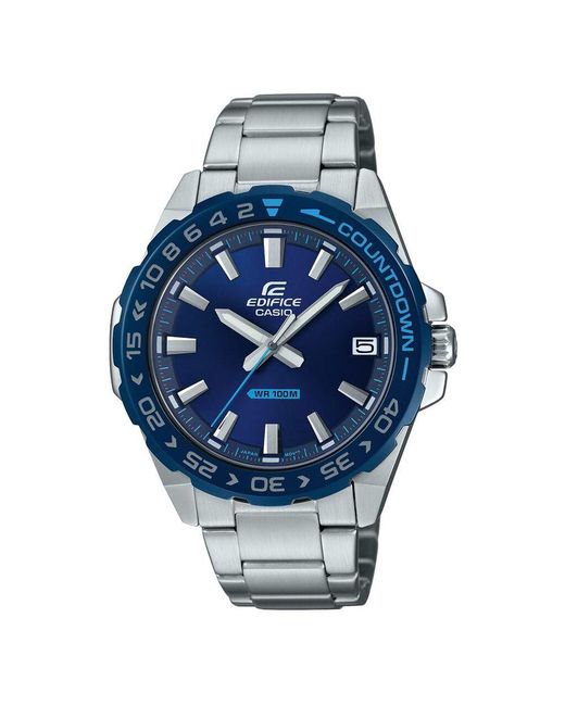 Orologio quadrante blu EFV-120DB-2AVUEF di Casio Edifice in Blue da Uomo