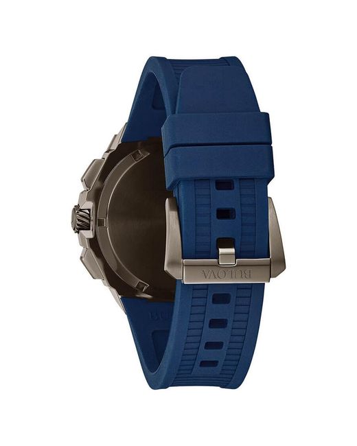 Orologio Al Quarzo Precisionist X 98b357 di Bulova in Blue da Uomo