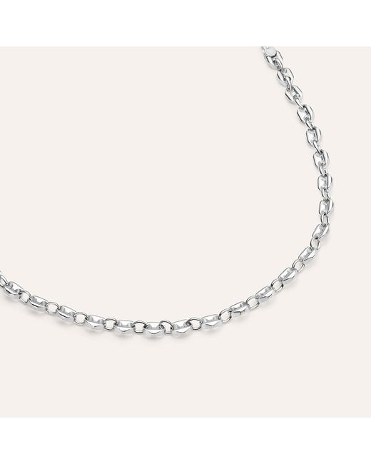 Bracciale Catena Gentleman Argento Rodiato di Stroili in Metallic da Uomo
