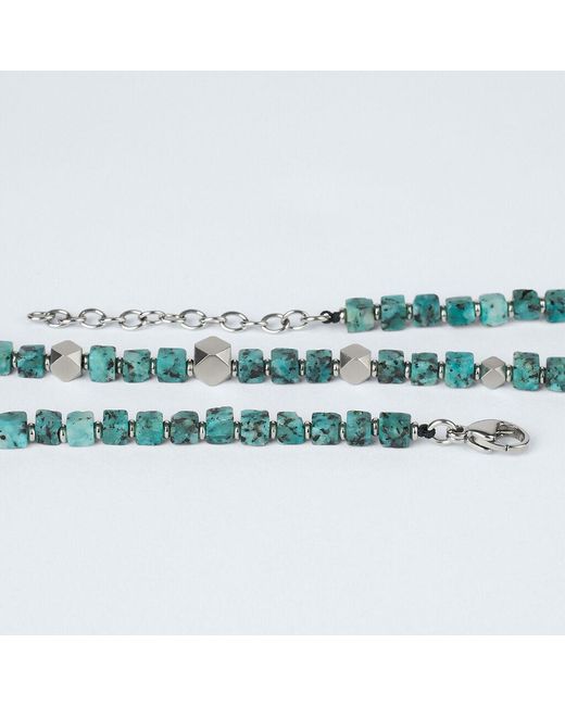 Collana Man Code Acciaio Turchese di Stroili in Blue