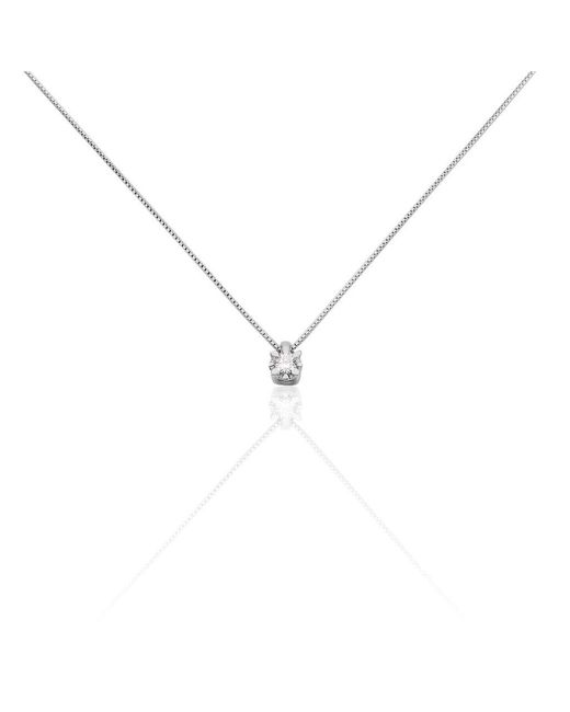 Collana Punto Luce Stroili Girocollo Oro Bianco Stroili Girocollo