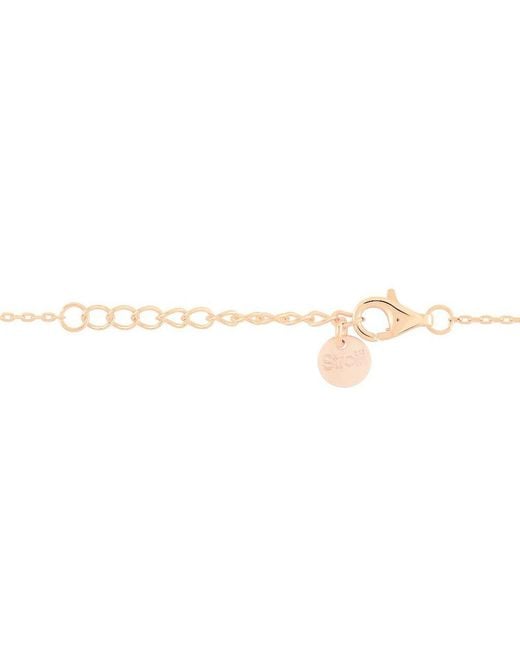 Bracciale sole in argento rosato e zirconi arancioni di Stroili in Metallic