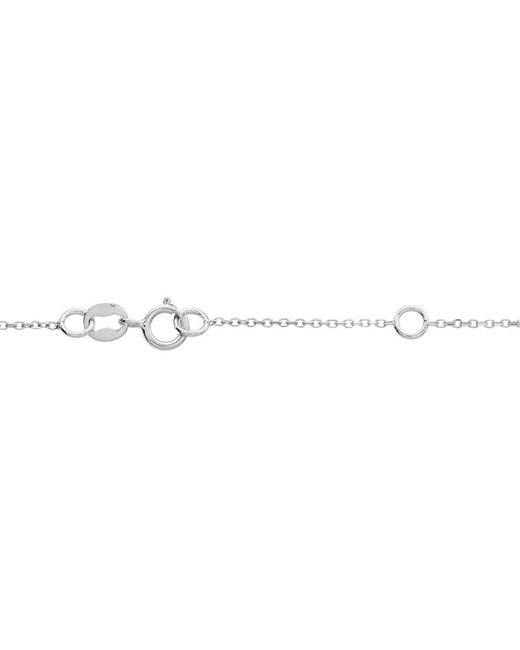 Collana Punto Luce Amélie Oro Bianco Topazio Cubic Zirconia di Stroili in Natural